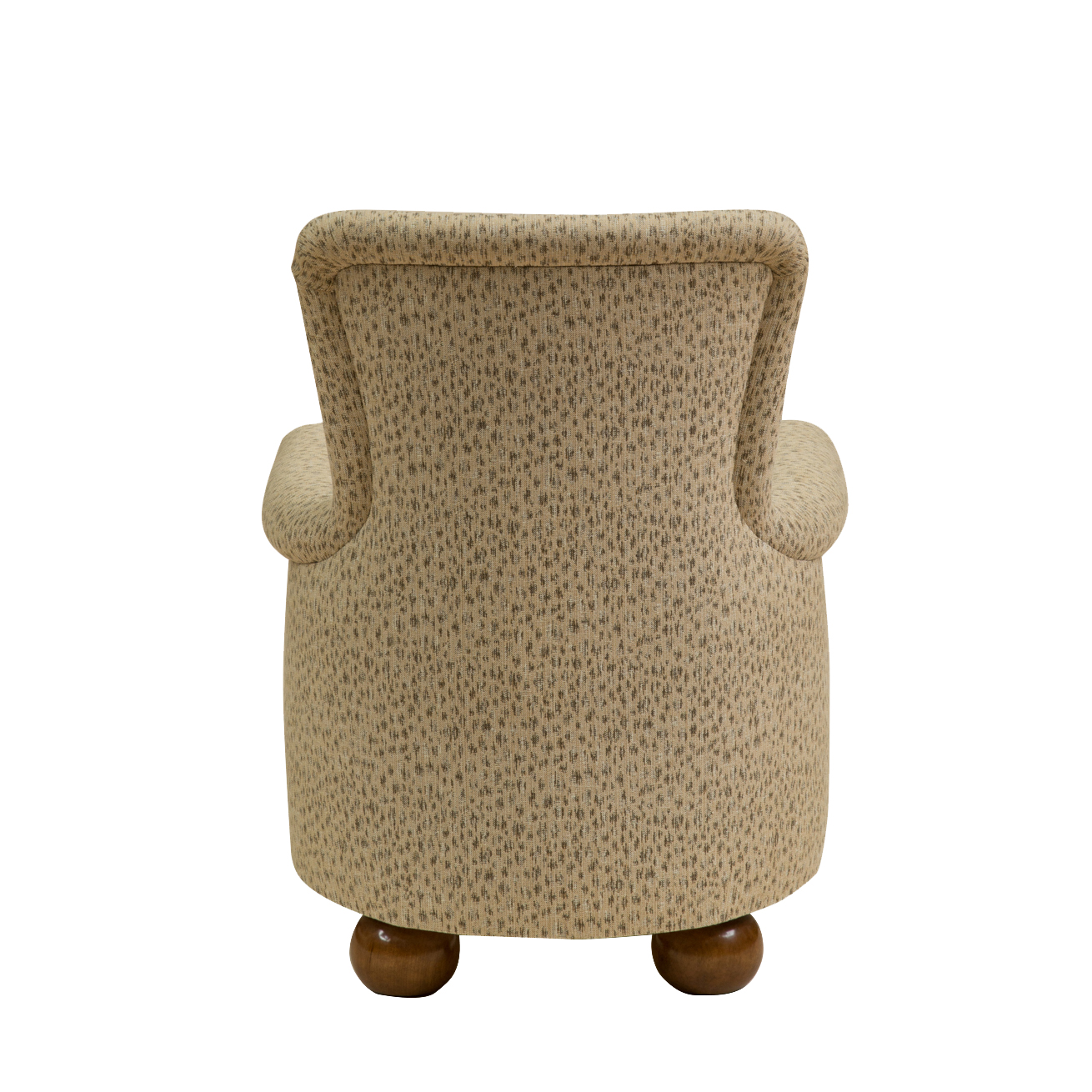 Prince Albert Chair Prince Albert Chair with Bun Feet Back View