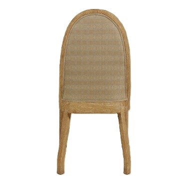 Simple Spoon Dining Chair, Oak DC-3091 Simple Spoon Dining Chair