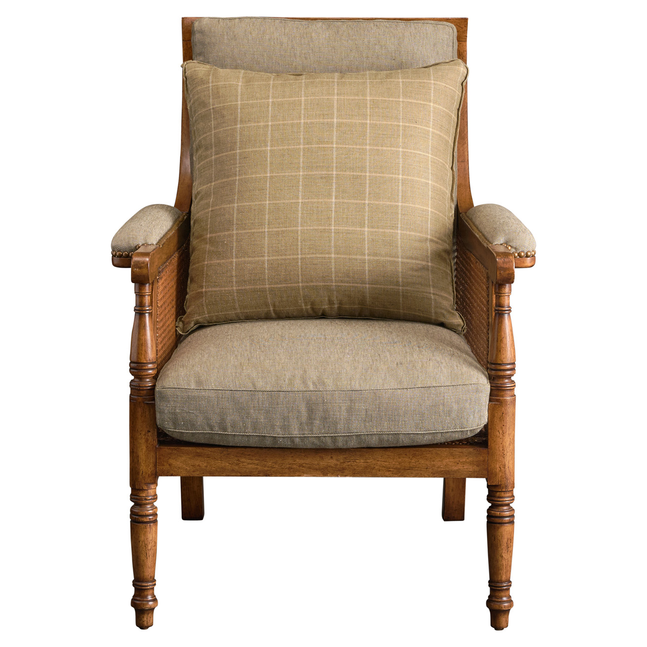 Georgian Caned Lounge Chair Georgian Caned Lounge Chair image 2