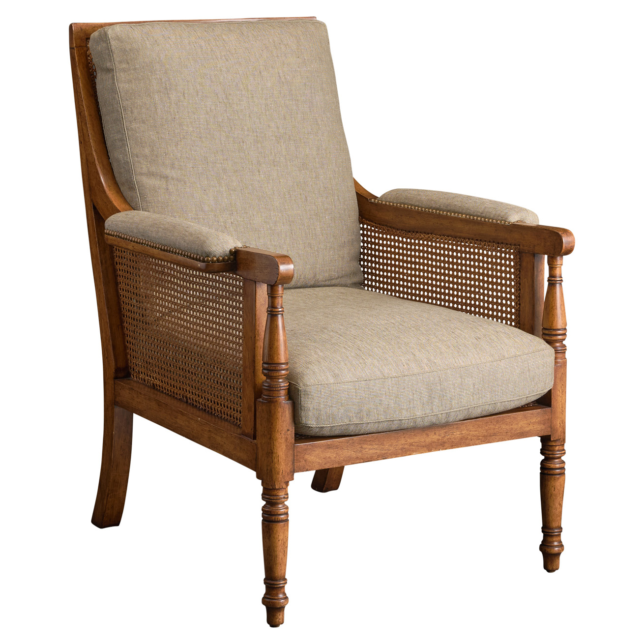 Georgian Caned Lounge Chair Georgian Caned Lounge Chair image 4