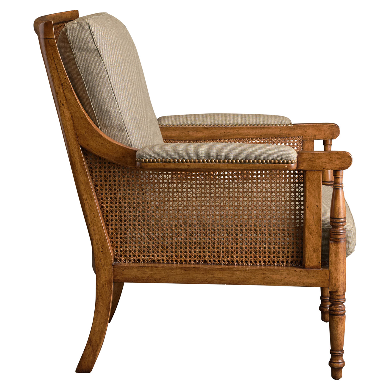 Georgian Caned Lounge Chair Georgian Caned Lounge Chair image 5