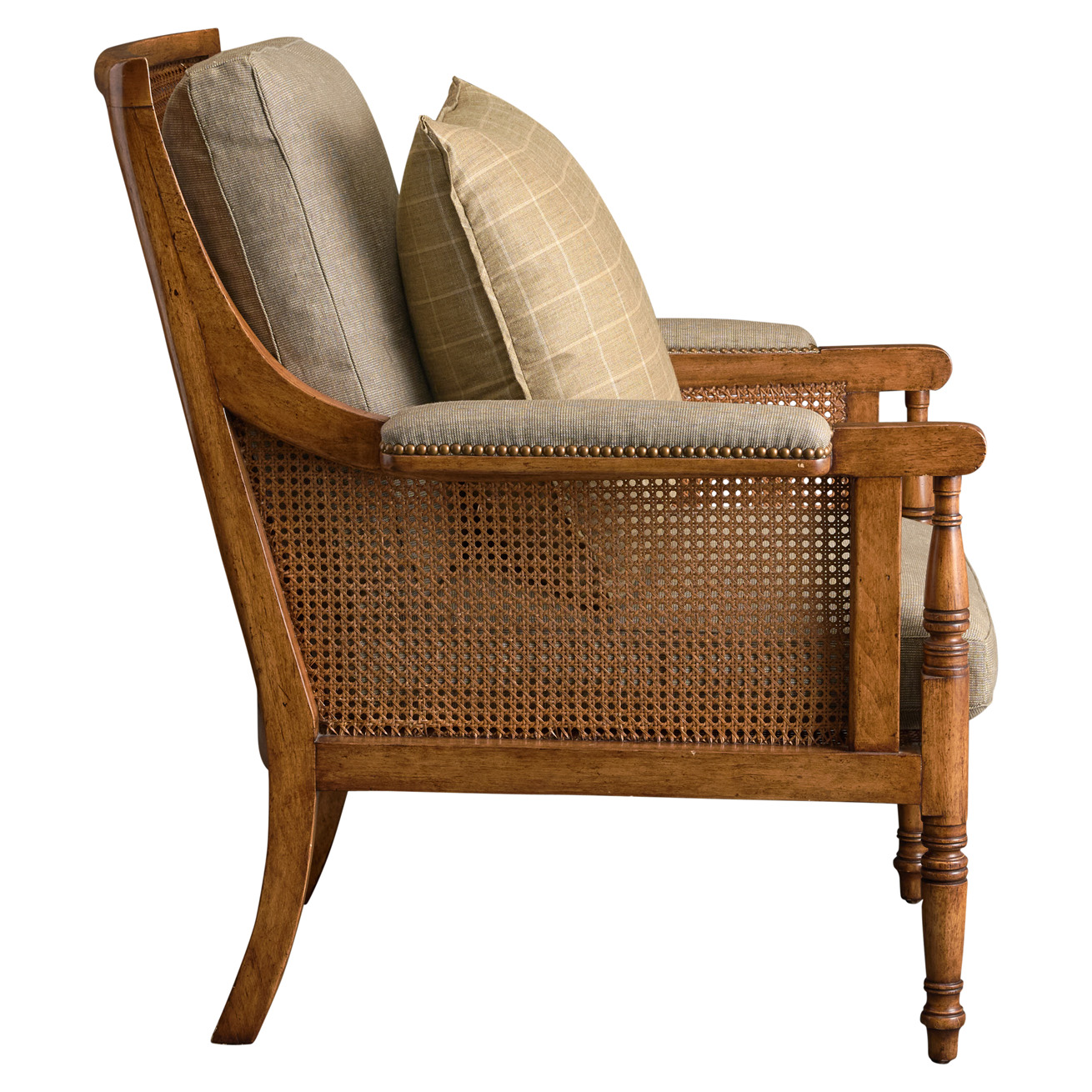 Georgian Caned Lounge Chair Georgian Caned Lounge Chair image 6