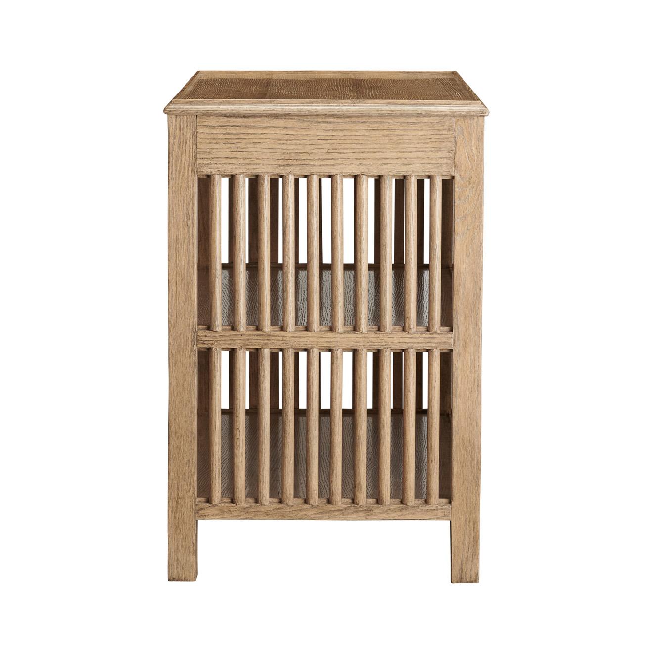 Dover Nightstand Dover Nightstand Slatted Oak image 2