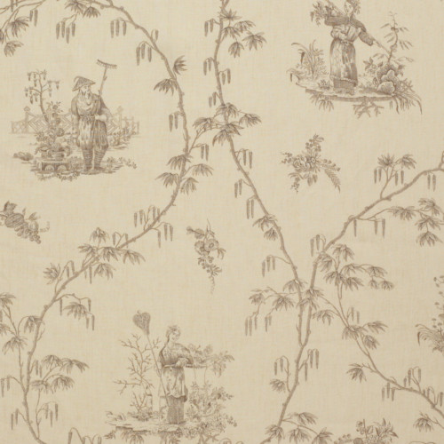 WISTERIA Charcoal/Wheat_