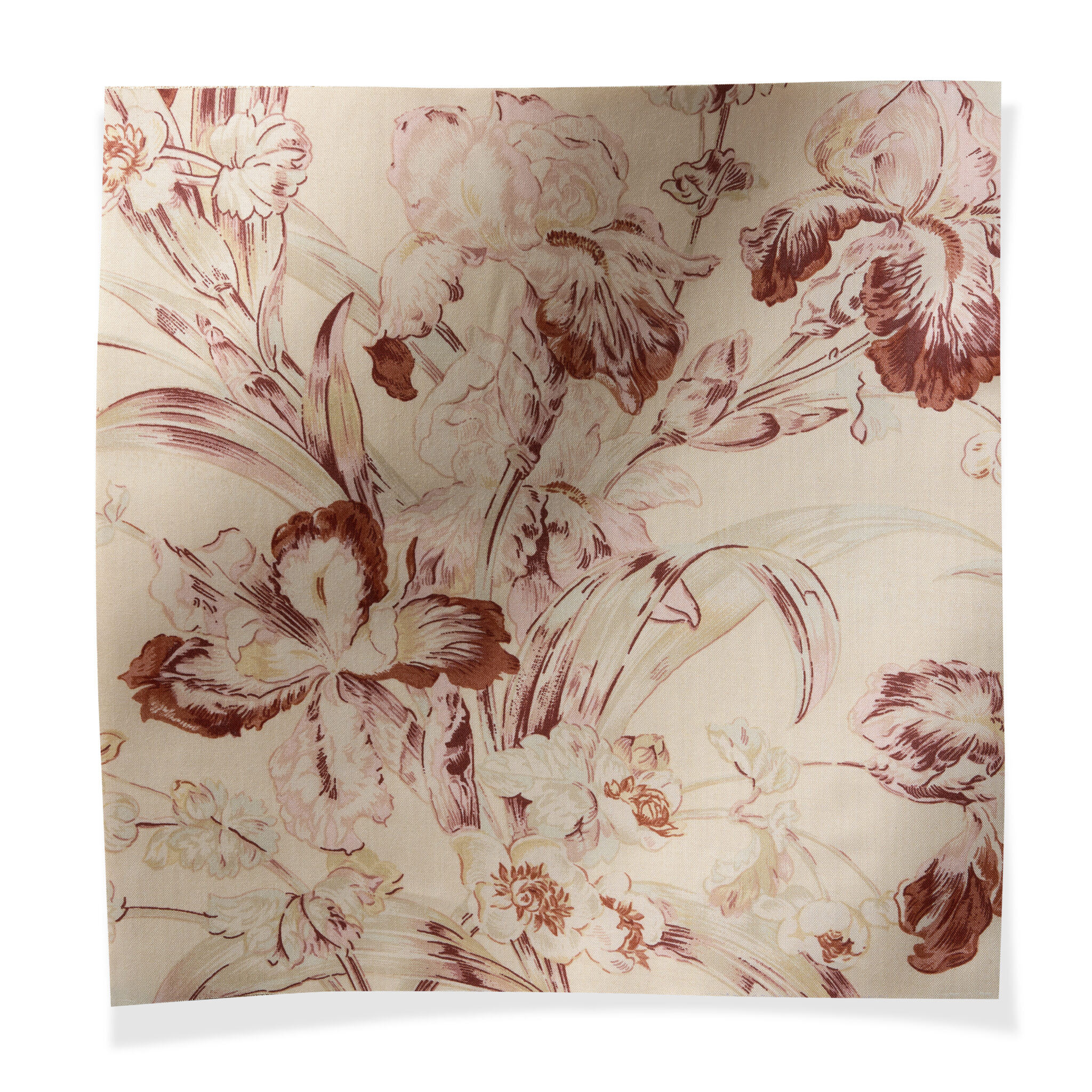 Faded Floral Claret 3001_01_Faded Floral_Claret_Detail